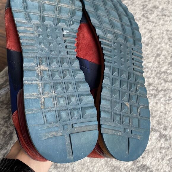 Jared Lang Camouflage Tech Camo Suede leather Sneakers size 9 in GUC size 42 - Picture 9 of 13